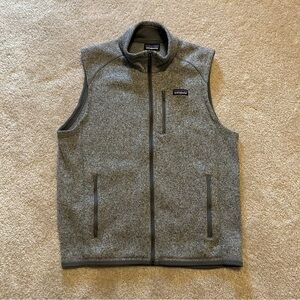 Patagonia Gray Zip-Up Vest